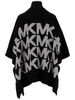 Michael Michael Kors Logo Intarsia Poncho