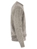 Crew-neck Sweater In Alpaca Cotton And Wool