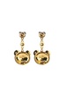 Moschino 3D Teddy Bear Earrings