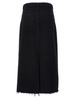 AGOLDE Frayed Hem Midi Skirt