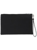 Prada Logo Plaque Pouch