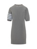 Thom Browne 4-Bar Stripe Crewneck Mini Dress