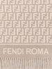 Fendi FF Jacquard Fringed Scarf