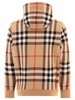 Burberry Check Printed Long Sleeved Hoodie