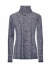 Dries Van Noten Pattern High-Neck Knit Top