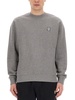 Maison Kitsuné Fox Head Patch Crewneck Sweatshirt