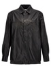 Loewe Logo-Embossed Leather Jacket