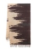 Uma Wang All-Over Printed Fringed Edge Scarf