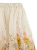 Zimmermann Tranquillity Floral-Printed A-Line Midi Skirt