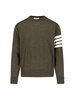 Thom Browne 4-Bar Crewneck Pullover