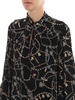 Pinko Complici Chain Printed Georgette Blouse