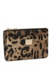 Dolce & Gabbana Leopard Printed Medium Card Holder