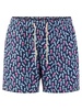 Mc2 Saint Barth Jellyfishes Printed Drawstring Swim Shorts