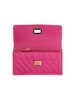 Lanvin Quilted Fold-Over Continental Wallet