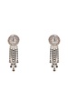 Alessandra Rich Embellished Dangle Clip-On Earrings