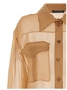 Alberta Ferretti Chiffon Long-Sleeved Shirt