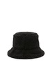 Cappello In Tessuto Teddy - Nero / onesize