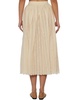 Uma Wang Striped Detailed Midi Skirt