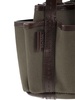 Max Mara Gardenca Basxs Giardiniera Mini Canvas And Leather Tote Bag