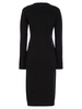 Sportmax Angizia V-Neck Long-Sleeved Dress