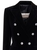 Alexandre Vauthier Double Breasted Velvet Blazer