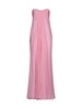 Alexander McQueen Bustier Strapless Draped Dress