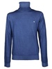 Etro Logo Embroidered Roll-Neck Jumper