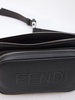 Fendi Logo Embossed Belt Bag