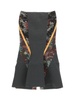 Marine Serre Regenerated Floral Tapestries Panelled Flared Skirt