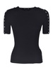 Alexander Wang Embellished Ribbed Top