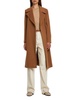 Tagliatore Side-Pocketed Belted-Waist Coat