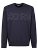 Michael Kors Logo-Embossed Long Sleeved Sweatshirt