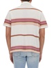 Etro Pegaso-Embroidered Short-Sleeved Striped Polo Shirt