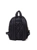 Love Moschino Logo Plaque Quilted Backpack