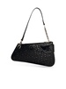 'COMMA' BLACK LEATHER BAG