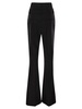 Sportmax Lince Flare Trousers With Customised Double Belt