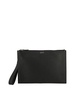 Tom Ford Logo Stamp Zipped Clutch Bag