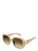 Chloé Eyewear Geometric Frame Sunglasses