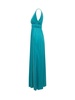 P.A.R.O.S.H. V-Neck Gathered Sleeveless Gown