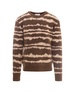 Nanushka Abstract Striped Crewneck Jumper