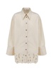 Nanushka Perforated Long-Sleeved Shirt