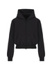 Balenciaga Embellished-Logo Zipped Hoodie