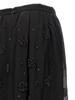 Max Mara Studio Wilma Embellished Pleated Skirt