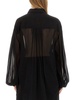 Khaite Long-Sleeved Sheer Top