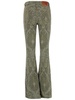 Etro Paisley Printed Logo Patch Flared Jeans