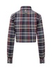 Thom Browne Checked Classic Cropped Shirt