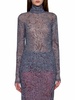 Dries Van Noten Pattern High-Neck Knit Top