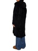 Apparis Hooded Shearling Coat