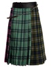 Andersson Bell Chcked Pleated A-Line Skirt