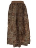 Uma Wang Pattern-Printed Pleated Gillian Skirt